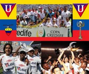 yapboz Liga Deportiva Universitaria de Quito Şampiyonu 2010 (Ekvador)
